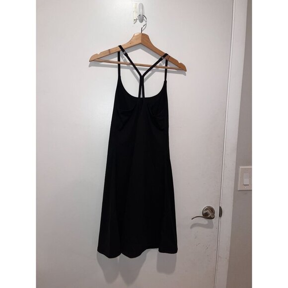 Halara Black Strappy Sleeveless A-Line Adjustable Straps & Back Detail Women's D - Picture 5 of 10